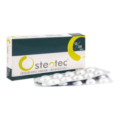 Steotec Tablets 50Mg/200Mg (1 Strip = 10 Tablets)