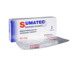 Sumatec Tablets 50Mg (1 Box = 2 Tablets)