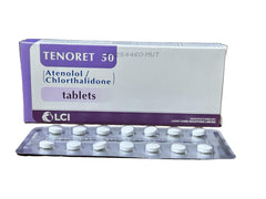 Tenoret Tablets 50Mg (1 Box = 14 Tablets)