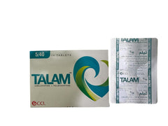 Talam Tablets 5Mg/40Mg (1 Strip = 7 Tablets)