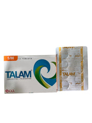 Talam Tablets 5Mg/80Mg (1 Strip = 7 Tablets)