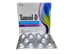 Tamsol-D Capsules 0.5Mg/0.4Mg (1 Strip = 10 Capsules)