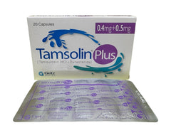 Tamsolin Plus Capsules 0.5Mg/0.4Mg (1 Strip = 10 Capsules)