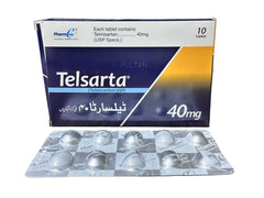 Telsarta Tablets 40Mg (1 Box = 10 Tablets)