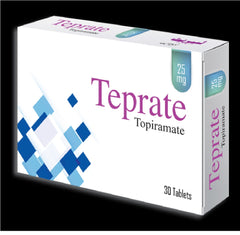 Teprate Tablets 25Mg (1 Strip = 10 Tablets)