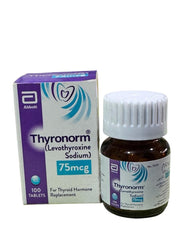 Thyronorm Tablets 75Mcg (1 Bottle = 100 Tablets)