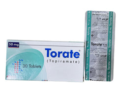 Torate Tablets 50Mg (1 Strip = 10 Tablets)
