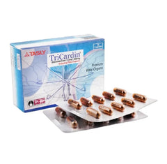 Tricardin Capsules 250mg ( 1 Strip = 10 Capsules )