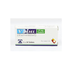 Vadil Tablets 25Mg (1 Box = 10 Tablets)