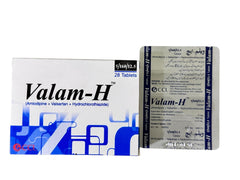 Valam-H Tablets 5/160/12.5Mg (1 Strip = 7 Tablets)