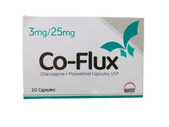 Co-flux 3/25mg Capsules ( 1 Box = 10 capsules )