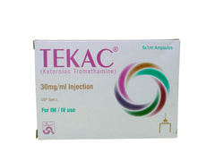 Tekac Im/Iv Injection 30mg/ml (1 Box = 5 Injection)
