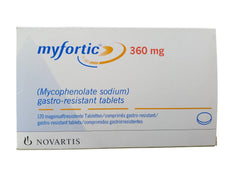Myfortic Tablets 360Mg (1 Box = 10 Strips)