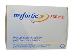 Myfortic Tablets 360Mg (1 Box = 10 Strips)