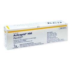 Actrapid Hm Penfil 100Iu 3Ml