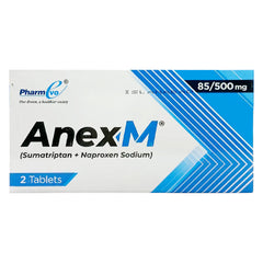 Anex-M Tablets 85/500Mg (1 Box = 1 Strip)(1 Strip = 2 Tablets)