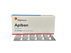 Apiban Tablets 2.5Mg (1 Strip = 10 Tablets)