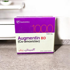 Augmentin Tablet 1G (1 Strip = 6 Tablets)