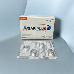 Avsar Plus Tablets 160Mg/10Mg/12.5Mg (1 Strip = 7 Tablets)