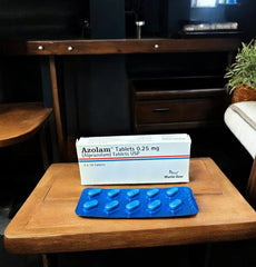Azolam Tablets 0.25Mg (1 Strip = 10 Tablets)