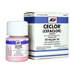 Ceclor 15Ml Paediatric Oral Drops 50Mg/Ml