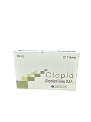 Clopid Tablets 75Mg (1 Strip = 10 Tablets)