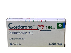 Cordarone Tablets 100Mg (1 Strip = 14 Tablets)