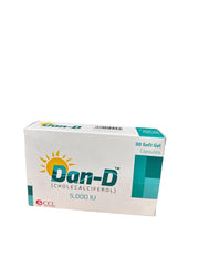 Dan-D Softgel Capsules 5000Iu (1 Strip = 10 Softgels)