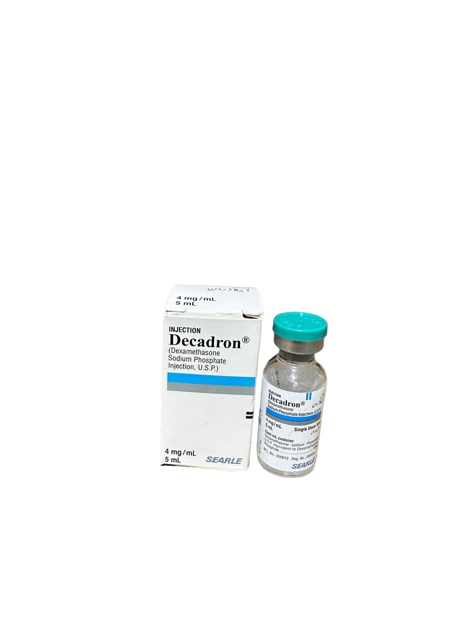 Decadron Injection 4Mg 5Ml 1 Vail 1 Injection Of 5ml Multan Plus Decadron Injection 4Mg 5Ml 1 Vail 1 Injection Of 5ml Multan Plus