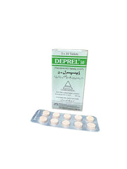 Deprel Tablets 50Mg (1 Strip = 10 Tablets)