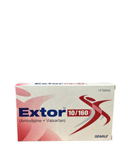 Extor Tablets 10/160Mg (1 Box = 1 Strip)(1 Strip = 14 Tablets)