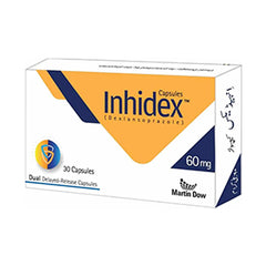 Inhidex Capsules 60Mg (1 Strip = 10 Capsules)