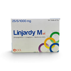 Linjardy M XR 25/5/1000mg Tablet (1 Strip = 7 Tablets)