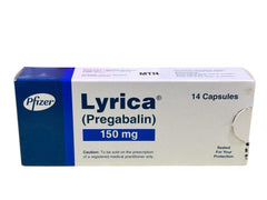 Lyrica Capsules 150Mg (1 Box = 14 cap)