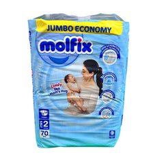 Molfix Baby Diapers Jumbo Pack MINI Size-2 70PCS