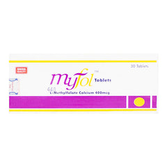 Myfol Tablets 400Mcg (1 Strip = 10 Tablets)