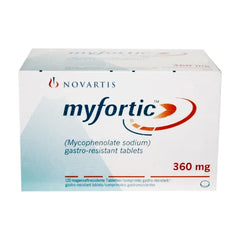 Myfortic Tablets 360Mg (1 Box = 10 Strips)