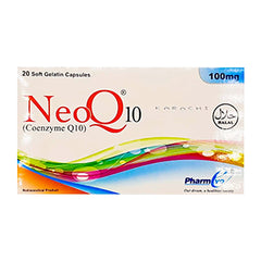 Neo Q10 Capsules 100Mg (1 Strip = 10 Capsules)