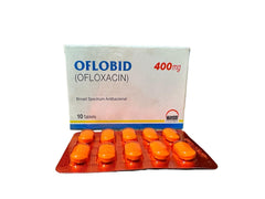 Oflobid Tablets 400Mg (1 Box = 10 Tablets)