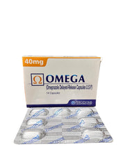 Omega Capsules 40Mg (1 Strip = 7 Capsules)