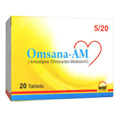 Omsana Am Tablets 5/20Mg (1 Strip = 10 Tablets)