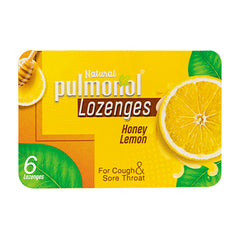 Pulmonol Flavour Honey & Lemon Lozenges (1 Strip = 6 Lozenges)