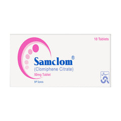 Samclom Tablets 50Mg (1 Box = 10 Tablets)