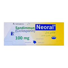 Sandimmun Neoral Capsules 100Mg (1 Box = 50 Capsules)