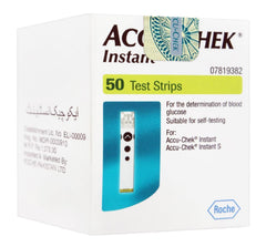 Accu-Chek Instant Blood Glucose Strips (1Box = 50 Strips)