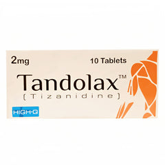 Tandolax Tablets 2Mg (1 Box = 10 Tablets)