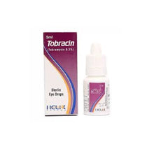 Tobracin Eye Drops 0.3% 5Ml