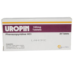 Uropin Tablets 100Mg (1 Strip = 10 Tablets)