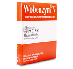 Wobenzym N Tablets ( 1 Strip = 20 Tablets )