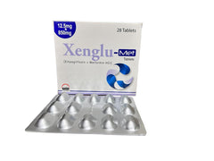 Xenglu-Met Tablets 12.5Mg/850Mg (1 Strip = 14 Tablets)